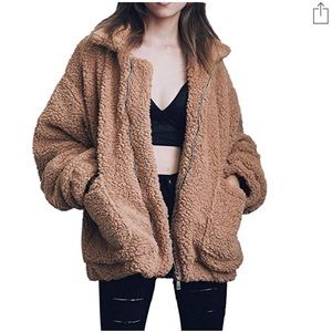 Teddy bear coat 🥰😍